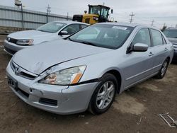 Salvage cars for sale from Copart Chicago Heights, IL: 2006 Honda Accord EX