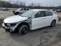 Salvage cars for sale from Copart Marlboro, NY: 2015 Honda Accord Sport