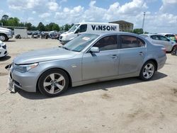 Salvage cars for sale from Copart Newton, AL: 2006 BMW 530 I