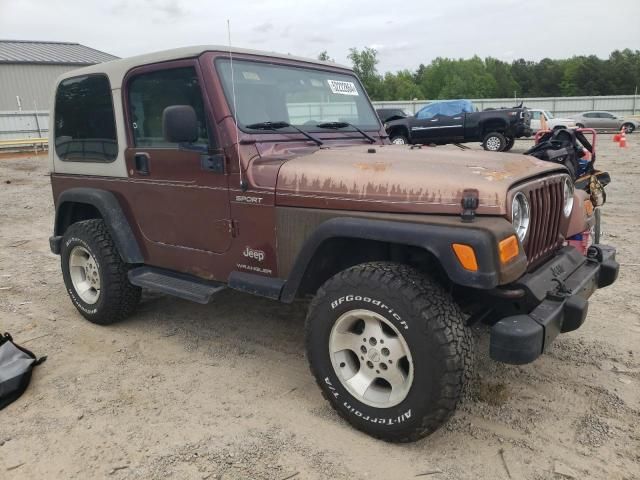 2003 Jeep Wrangler / TJ Sport