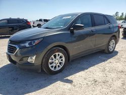 Salvage cars for sale at Houston, TX auction: 2018 Chevrolet Equinox LS