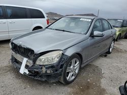 Salvage cars for sale at North Las Vegas, NV auction: 2010 Mercedes-Benz C300