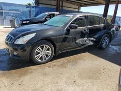 Salvage cars for sale at Riverview, FL auction: 2013 Infiniti G37