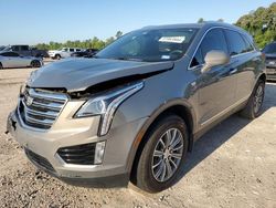 Vehiculos salvage en venta de Copart Houston, TX: 2017 Cadillac XT5 Luxury