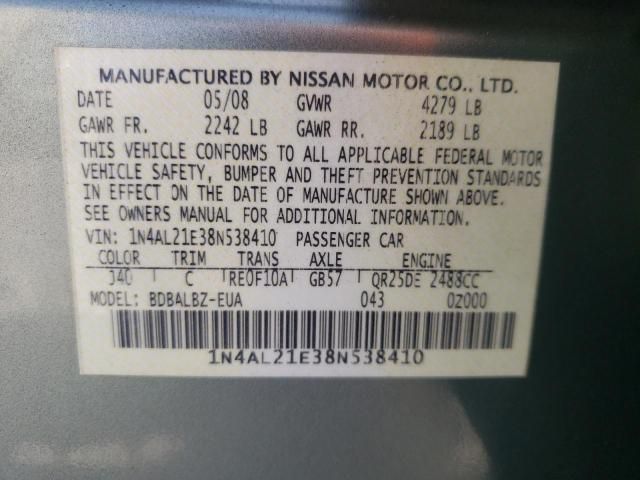 2008 Nissan Altima 2.5