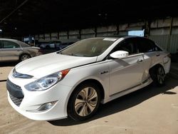 Salvage cars for sale at Phoenix, AZ auction: 2015 Hyundai Sonata Hybrid