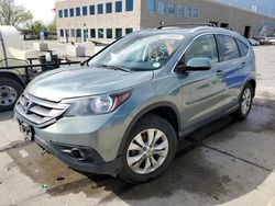 Carros salvage sin ofertas aún a la venta en subasta: 2012 Honda CR-V EXL