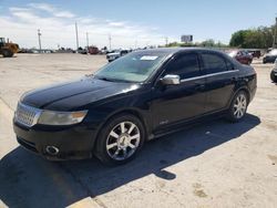 Salvage cars for sale at Oklahoma City, OK auction: 2008 Lincoln MKZ