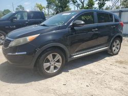 KIA Sportage salvage cars for sale: 2012 KIA Sportage Base