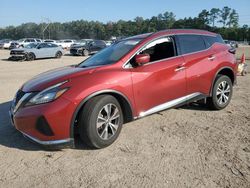 Salvage cars for sale at Greenwell Springs, LA auction: 2020 Nissan Murano SV