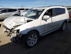 Salvage cars for sale from Copart Nisku, AB: 2010 Mitsubishi Outlander GT