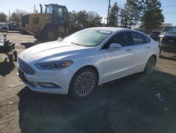 Ford salvage cars for sale: 2017 Ford Fusion SE