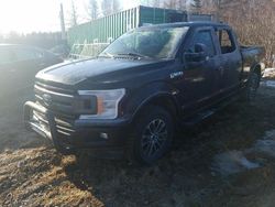Salvage cars for sale at Montreal Est, QC auction: 2018 Ford F150 Supercrew