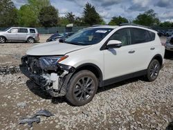 Toyota rav4 Limited salvage cars for sale: 2018 Toyota Rav4 Limited