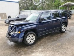 Salvage cars for sale at Austell, GA auction: 2017 Jeep Patriot Sport