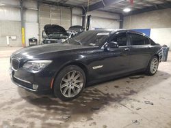 Salvage cars for sale from Copart Chalfont, PA: 2011 BMW 750 LXI