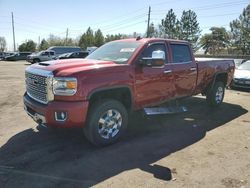 Salvage cars for sale from Copart Denver, CO: 2019 GMC Sierra K3500 Denali