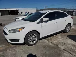 Salvage cars for sale from Copart Sun Valley, CA: 2017 Ford Focus SE