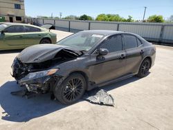 Salvage cars for sale at Wilmer, TX auction: 2022 Toyota Camry SE