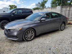 Salvage cars for sale at Opa Locka, FL auction: 2021 Honda Accord LX