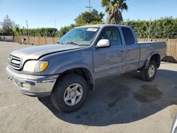 Salvage trucks for sale at San Martin, CA auction: 2001 Toyota Tundra Access Cab Limited