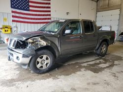 Salvage cars for sale from Copart Candia, NH: 2006 Nissan Frontier Crew Cab LE