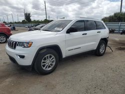 Vehiculos salvage en venta de Copart Miami, FL: 2018 Jeep Grand Cherokee Laredo