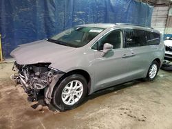 Salvage cars for sale from Copart Woodhaven, MI: 2022 Chrysler Pacifica Touring L