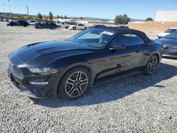 Salvage cars for sale at Mentone, CA auction: 2022 Ford Mustang