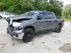 Salvage cars for sale from Copart Greenwell Springs, LA: 2013 Toyota Tundra Crewmax SR5