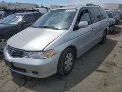 Salvage cars for sale at Martinez, CA auction: 2003 Honda Odyssey EXL