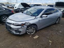 Chevrolet Vehiculos salvage en venta: 2017 Chevrolet Malibu LT