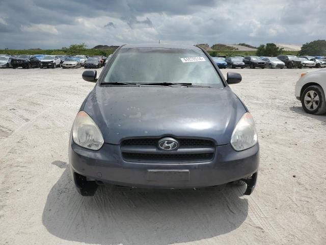 2010 Hyundai Accent Blue