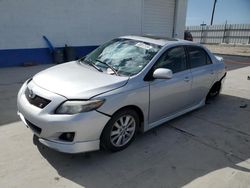 Toyota salvage cars for sale: 2010 Toyota Corolla Base