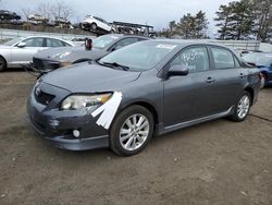 Salvage cars for sale at New Britain, CT auction: 2010 Toyota Corolla Base