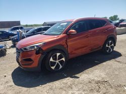 Salvage cars for sale at Kansas City, KS auction: 2016 Hyundai Tucson Limited