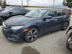 Salvage cars for sale at Rancho Cucamonga, CA auction: 2016 Honda Civic Touring