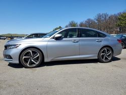 Salvage cars for sale from Copart Brookhaven, NY: 2020 Honda Accord Sport