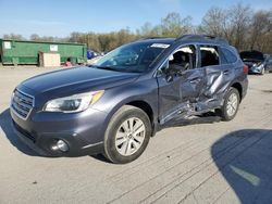 Salvage cars for sale from Copart Ellwood City, PA: 2015 Subaru Outback 2.5I Premium