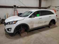 Salvage cars for sale from Copart Nisku, AB: 2016 KIA Sorento EX