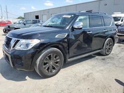 Salvage cars for sale at Jacksonville, FL auction: 2020 Nissan Armada SV