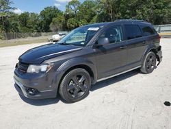 Salvage cars for sale at Fort Pierce, FL auction: 2018 Dodge Journey Crossroad