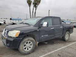 Salvage cars for sale at Van Nuys, CA auction: 2005 Nissan Titan XE