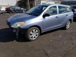 Salvage cars for sale at New Britain, CT auction: 2005 Toyota Corolla Matrix XR