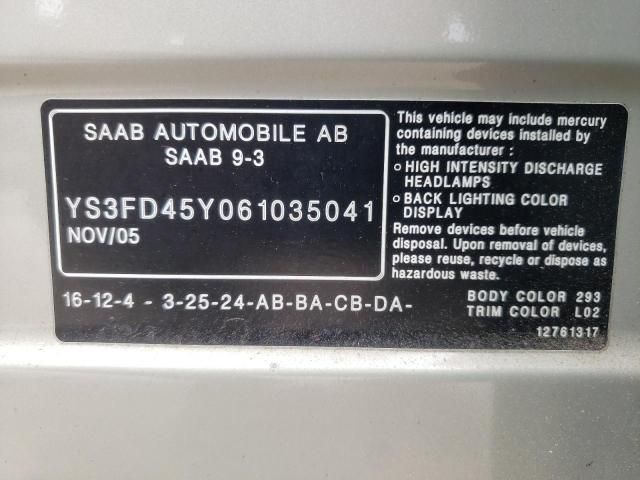 2006 Saab 9-3