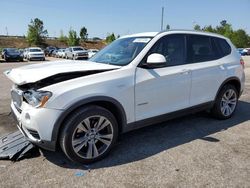 Salvage cars for sale at Gaston, SC auction: 2015 BMW X3 SDRIVE28I