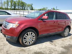 Salvage cars for sale at Spartanburg, SC auction: 2009 Ford Edge Limited