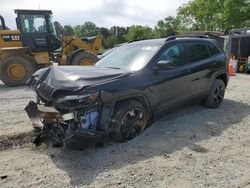 Salvage cars for sale at Fairburn, GA auction: 2021 Jeep Cherokee Latitude Plus