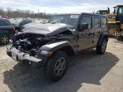 Jeep Wrangler Unlimited Sport salvage cars for sale: 2022 Jeep Wrangler Unlimited Sport