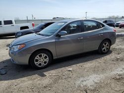 Salvage cars for sale at Dyer, IN auction: 2010 Hyundai Elantra Blue